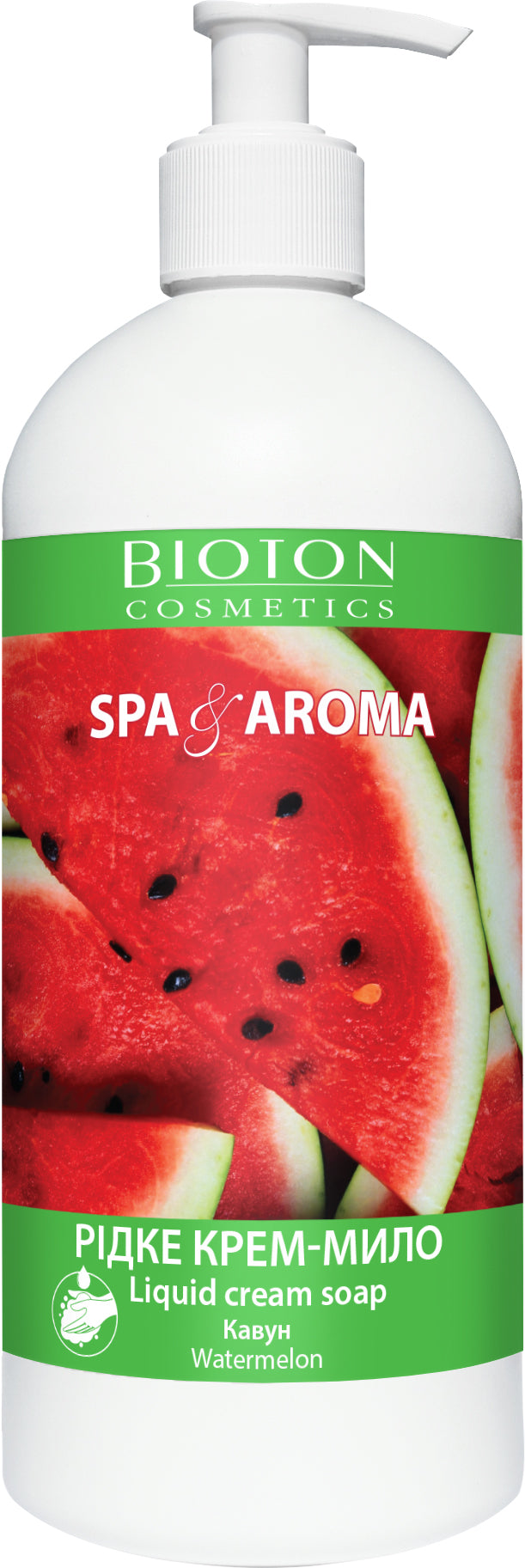 Bioton Cosmetics Spa & Aroma Watermelon Liquid Cream Soap, 500 mL