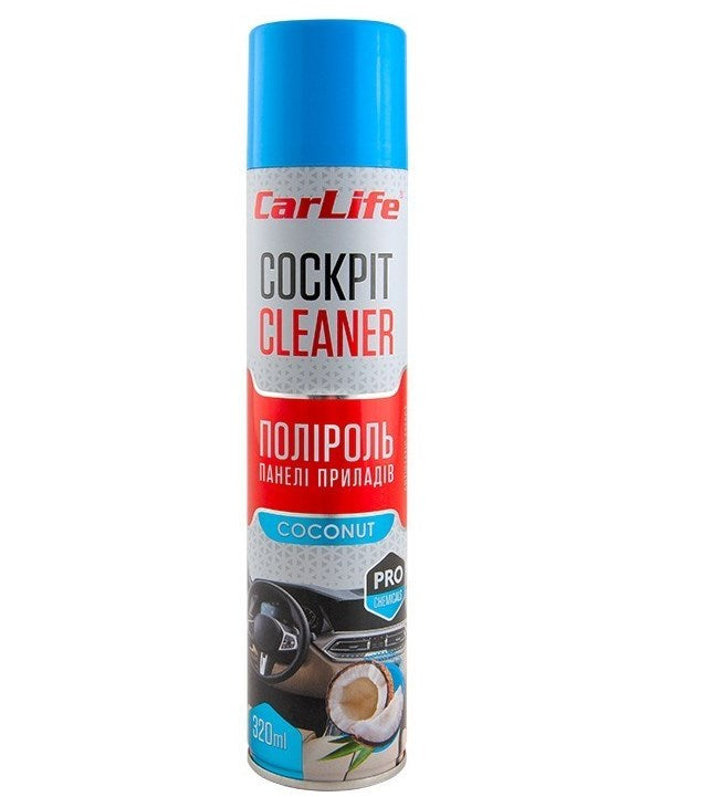 CarLife Coconut Dashboard Polish, 320 mL