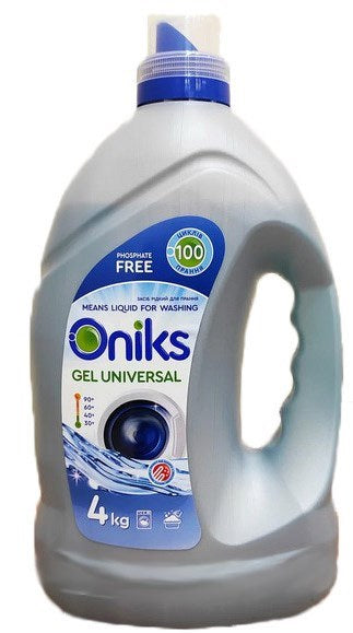 Oniks Universal Liquid Laundry Detergent, 4 kg