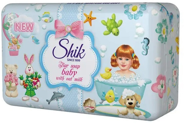 Shik Oat Milk Kids Bar Soap, 5 x 70 g