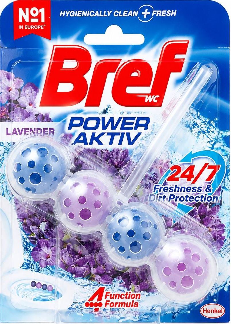 Bref Lavender Toilet Bowl Blocks, 50 g