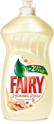 Fairy Chamomile & Vitamin E Dishwashing Liquid, 500 mL