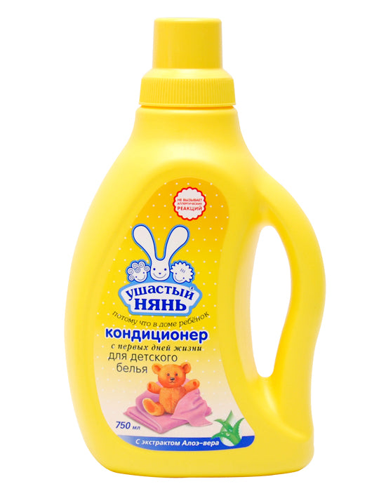 Ushastiy Nyan Aloe Vera Fabric Softener, 750 mL