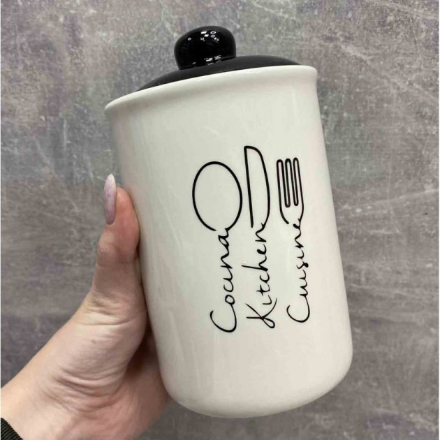 Bon Appetit 700-11-17 Ceramic Dry Food Container, 700 mL - Image 4
