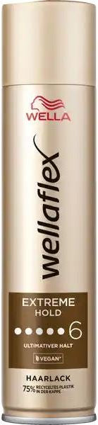Wellaflex Extreme Hold 6 Hair Spray, 250 mL