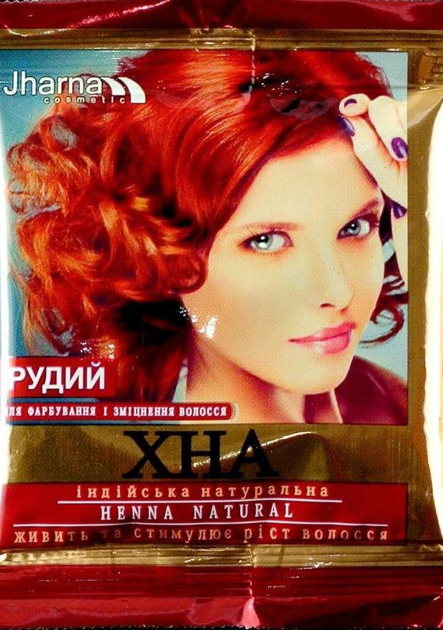 Jharna Indian Natural Red Henna, 25 g