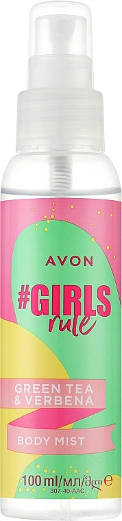 Avon Girls Rule Green Tea & Verbena Body Lotion Spray, 100 mL