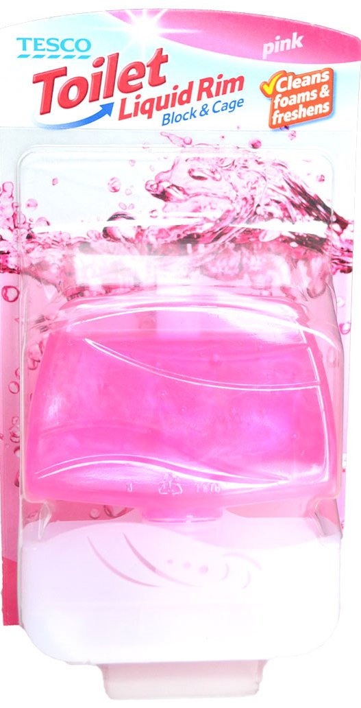 Tesco Pink Hanging Toilet Gel, 55 mL