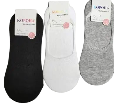 Korona B2159 Women's Footie Socks, Size 37-42