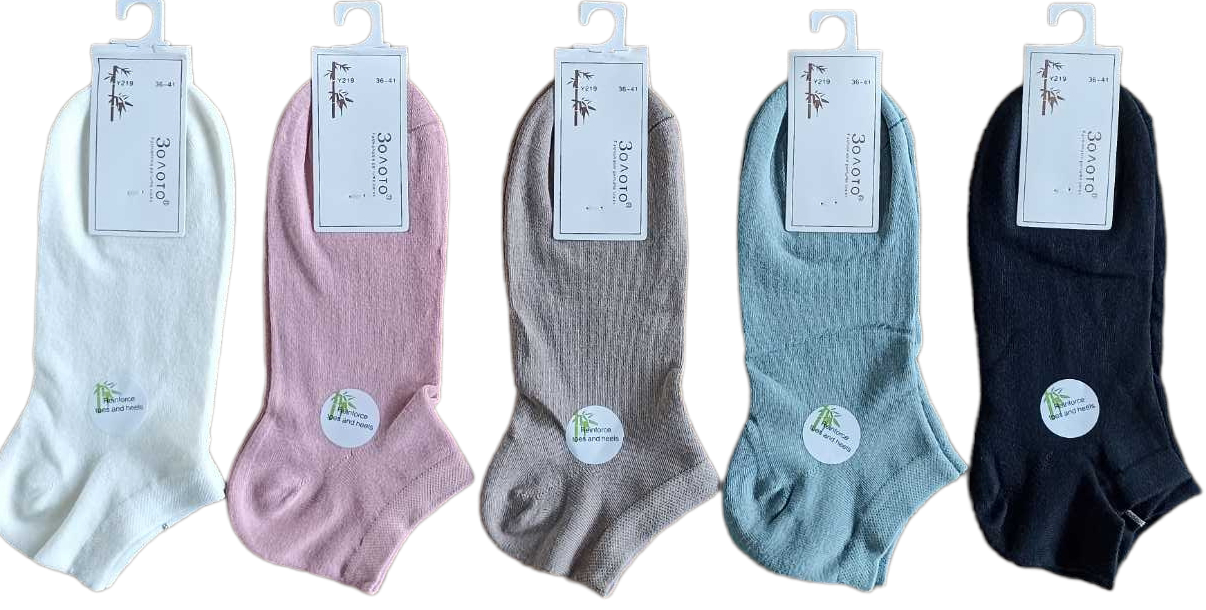 Zoloto Y219 Women's Low-Cut Socks, Size 36-41 - Image 3