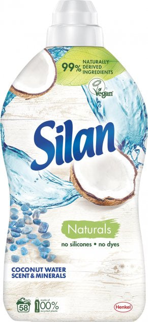 Silan Coconut Water & Minerals Fabric Softener, 1.45 L