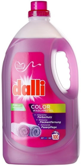 Dalli Color Liquid Laundry Detergent, 100 Loads, 5 L