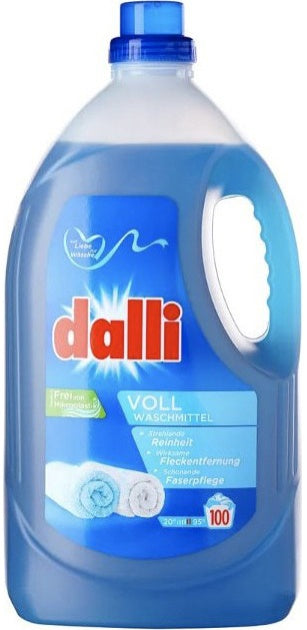 Dalli Heavy-Duty Liquid Laundry Detergent, 100 Loads, 5 L
