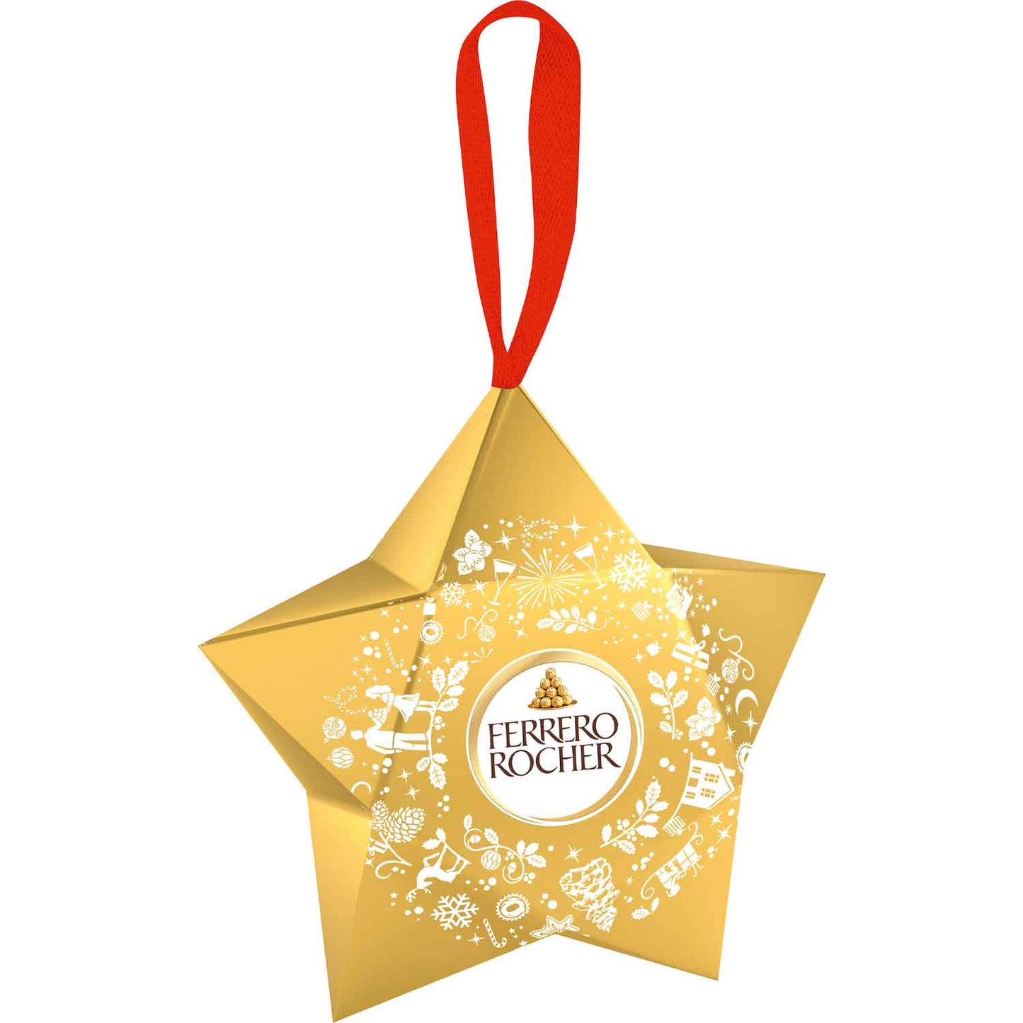 Ferrero Rocher Star Christmas Tree Ornament Candy, 37.5 g - Image 2