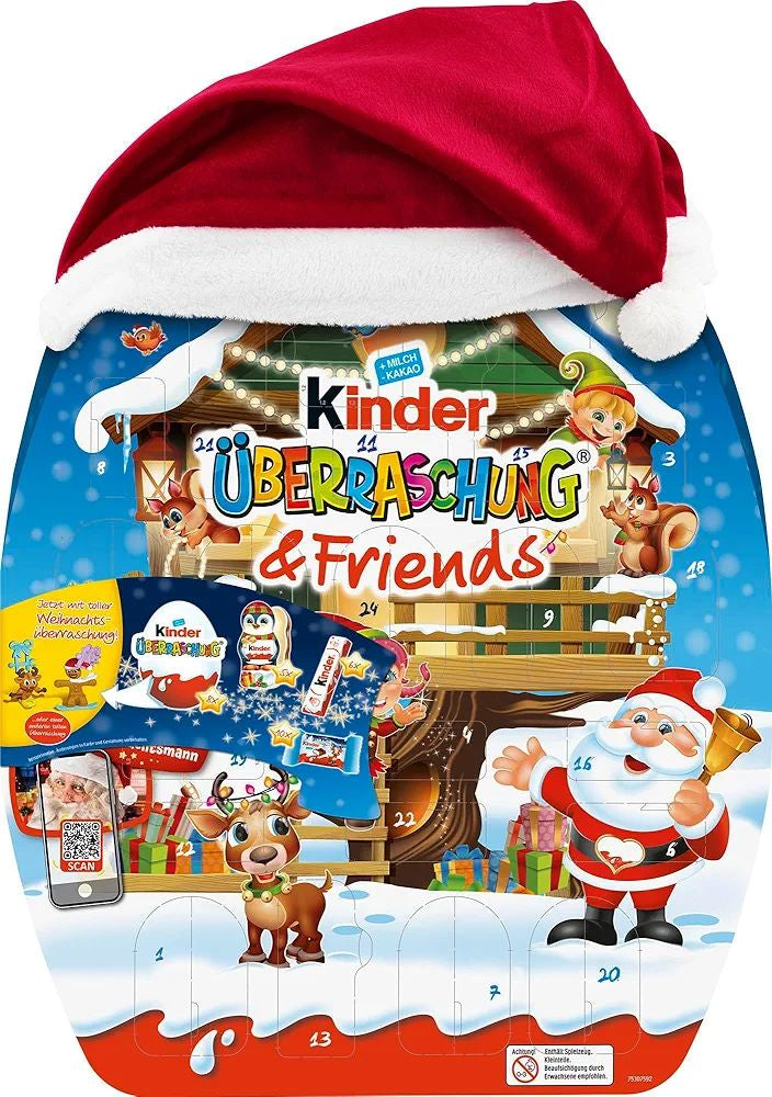 Kinder Surprise & Friends Advent Calendar, 370 g