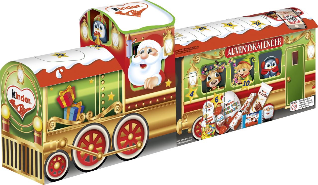 Kinder Mix 3D Train Advent Calendar, 226 g - Image 2
