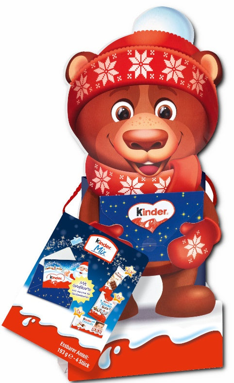 Kinder Mix Christmas Gift with Greeting Card, 193 g