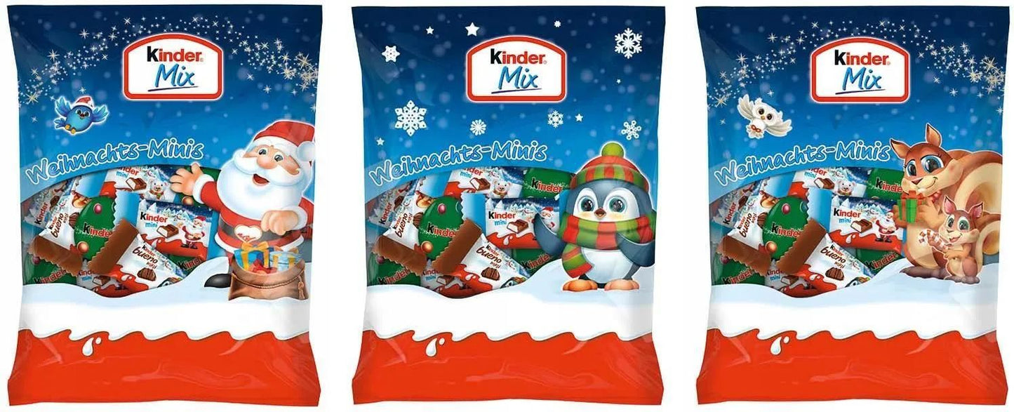 Kinder Mix Christmas Minis Candy Assortment Gift Bag, 153 g - Image 2