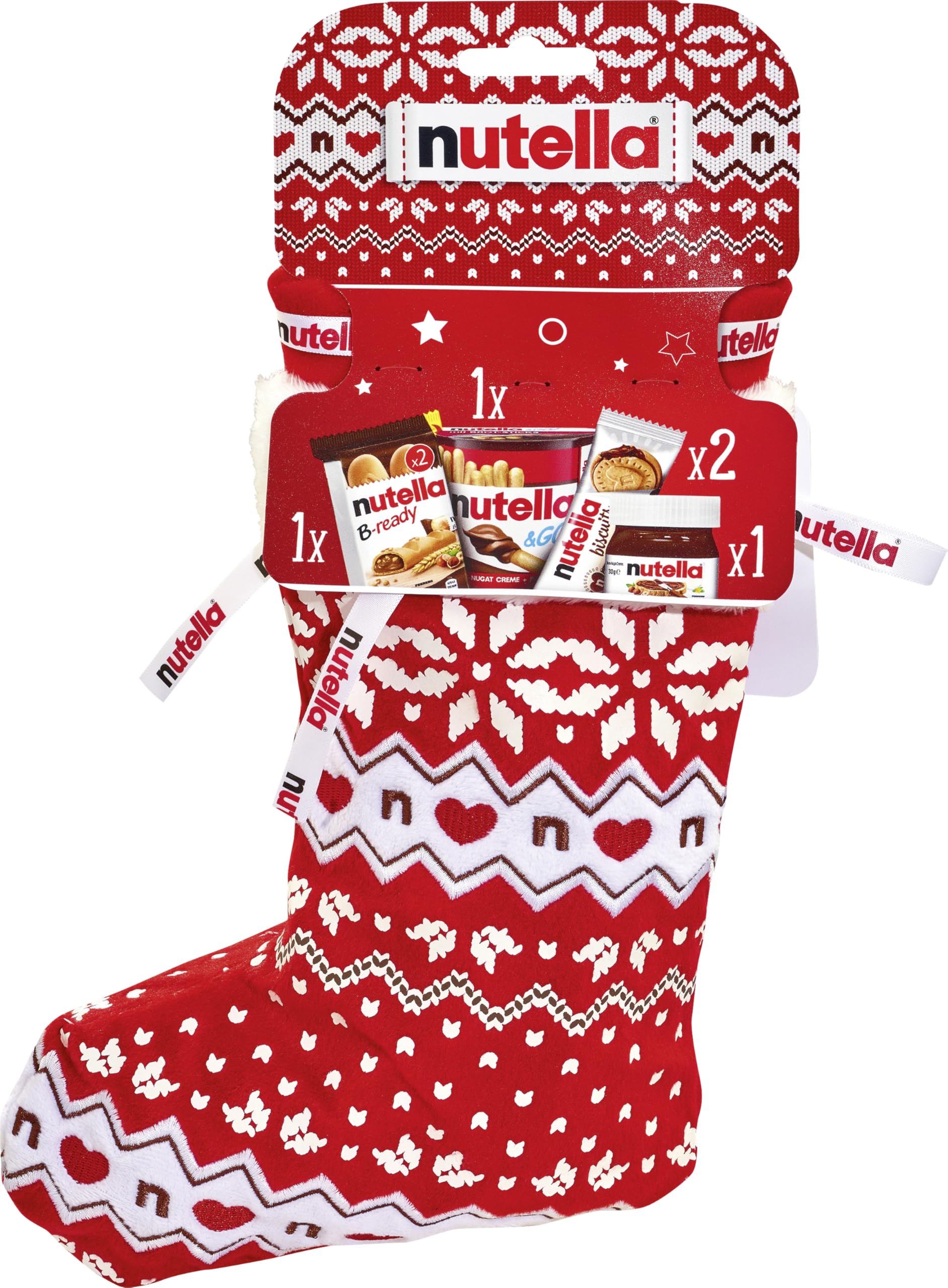 Nutella Christmas Stocking Gift, 209 g