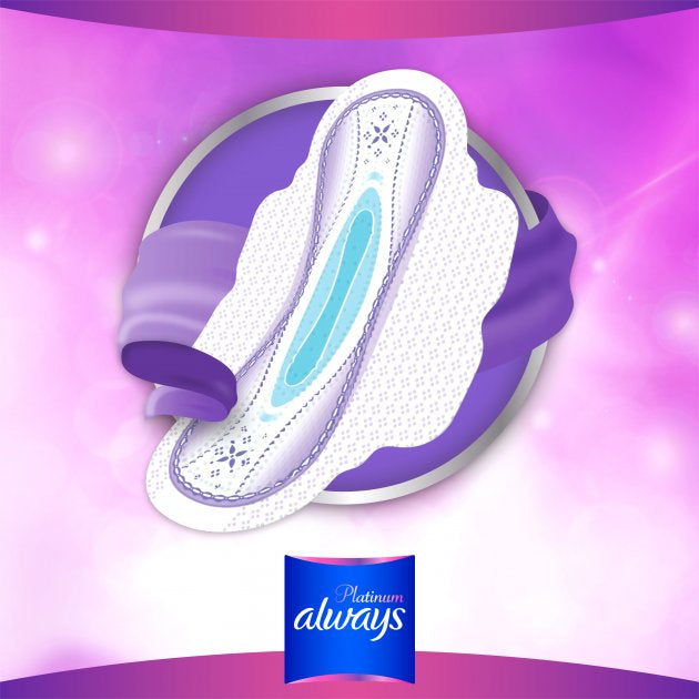 Always Ultra Platinum Super Plus (Size 3) Sanitary Pads, 7 pcs - Image 2