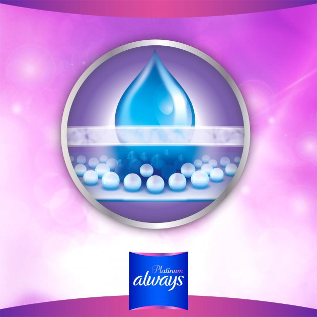 Always Ultra Platinum Super Plus (Size 3) Sanitary Pads, 7 pcs - Image 3