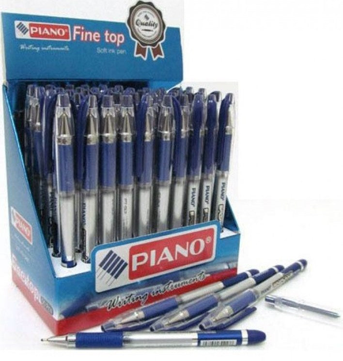 Piano Sagacious PT-501 Blue Oil-Based Pen, 0.7 mm