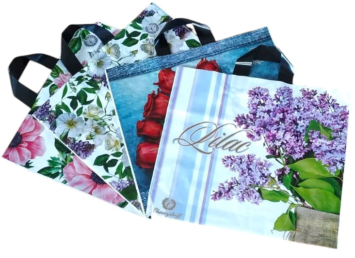 Assorted Small Loop Handle Bag, 38 x 34 cm