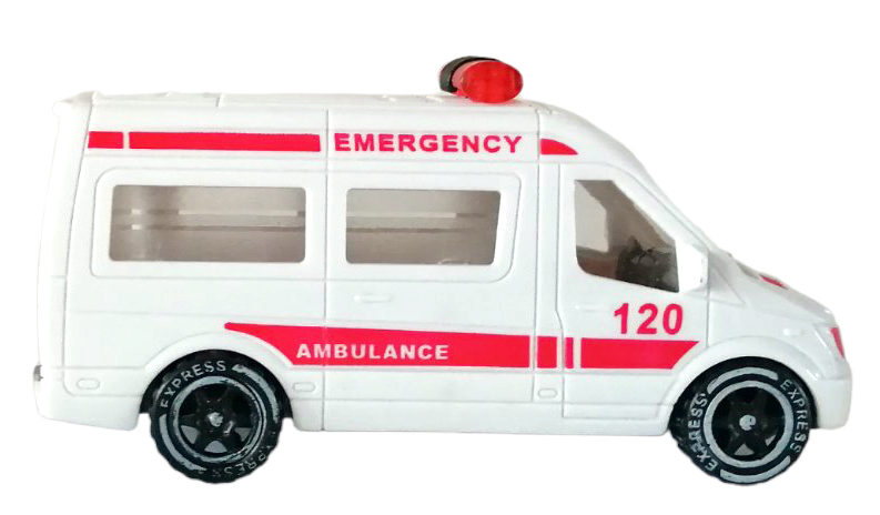 Toys A01-04 Toy Ambulance in Bag - Image 2