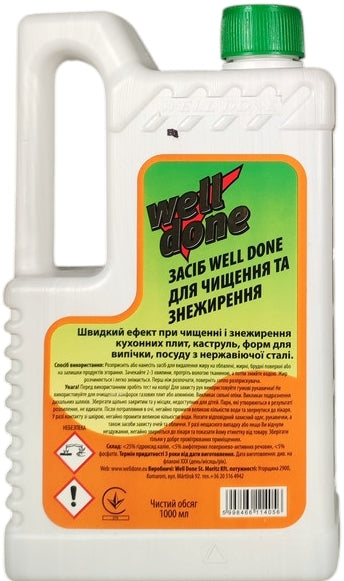 Well Done Grease Remover, 1 L