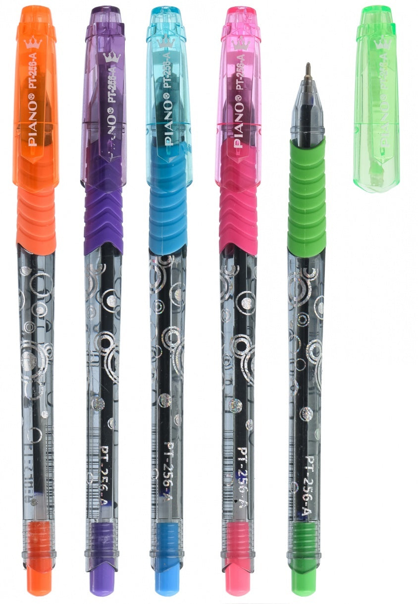 Piano Oil-Based Pen RT-256-A Soft Ink Pen Blue