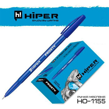 Oil-Based Pen Hiper Frosty NO-1155 1 mm Blue - Image 2