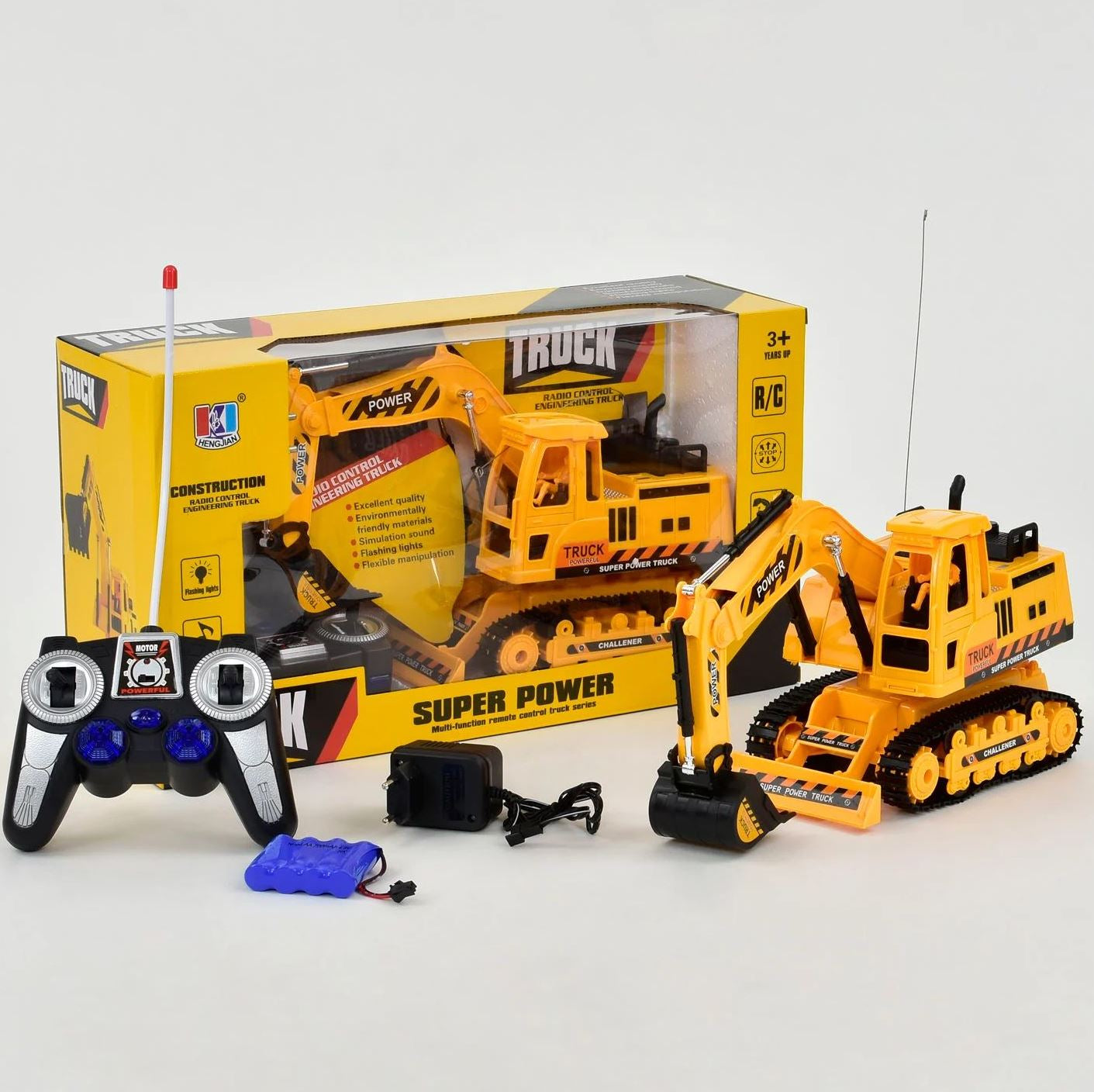 Truck Super Power 689-13 Remote-Control Excavator