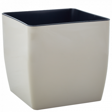 Aleana Quadro Low Flowerpot, Assorted, 22 x 22 x 21 cm, 8 L