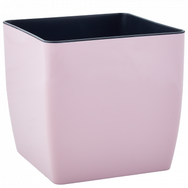 Aleana Quadro Low Flowerpot, Assorted, 16 x 16 x 15.5 cm, 3 L