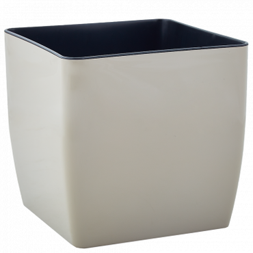 Aleana Quadro Low Flowerpot, Assorted, 16 x 16 x 15.5 cm, 3 L - Image 2