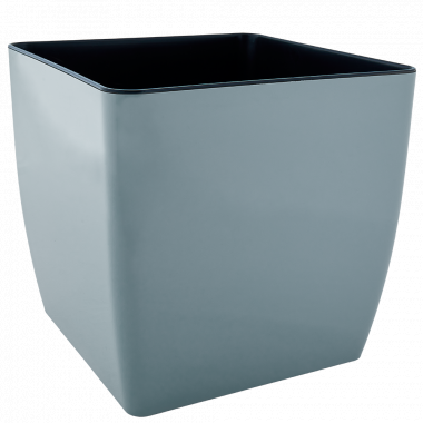 Aleana Quadro Low Flowerpot, Assorted, 16 x 16 x 15.5 cm, 3 L - Image 4