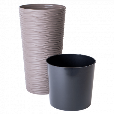 Aleana Fusion 115098 Planter with Insert, 35.5 x 66 cm - Image 3