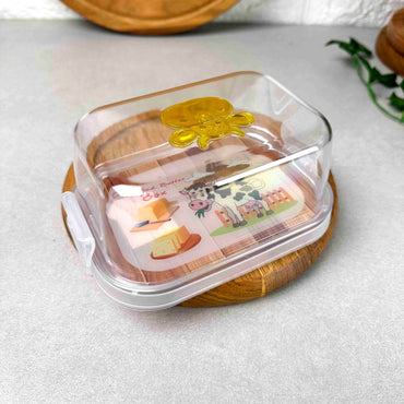 Plastart SA-495 Plastic Butter Dish - Image 2