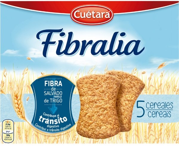 Cuetara Fibralia Cookies, 500 g
