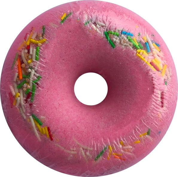 Milky Dream Raspberry & Blueberry Foaming Donut Bath Fizzer, 140 g