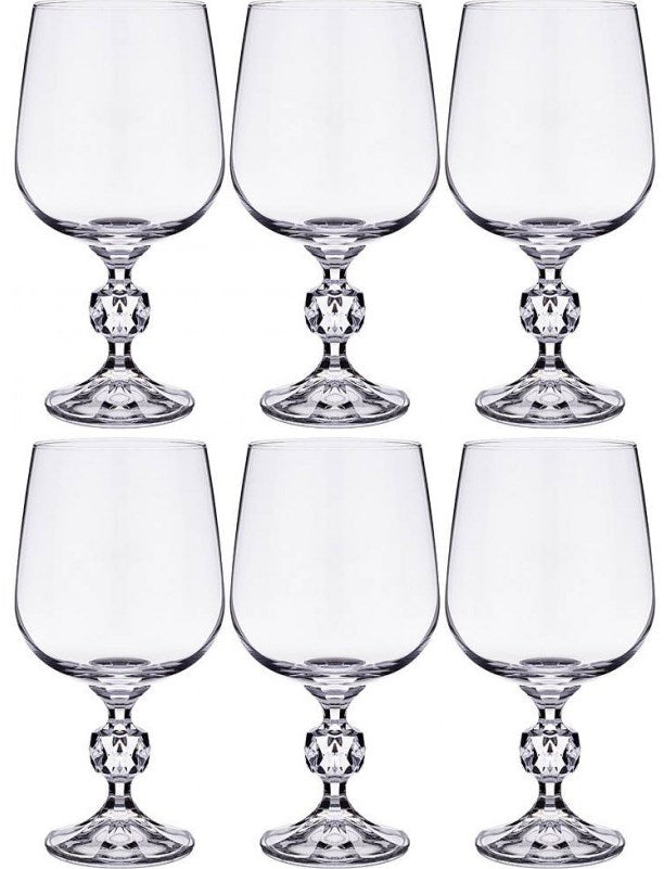 Bohemia Sterna Wine Glass Set, 340 mL, 6 pcs