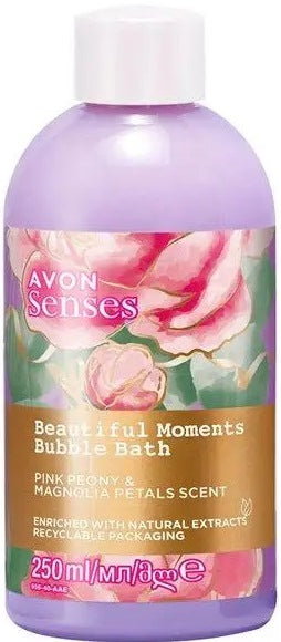 Avon Senses Beautiful Moments Bath Foam, 250 mL