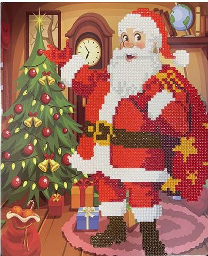 Go To Art New Year 5D Diamond Painting Set, Assorted, 21 x 25 cm