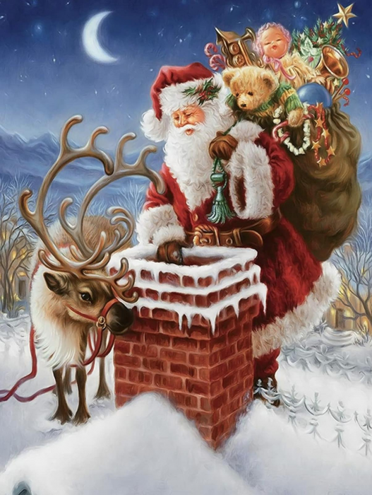 Go To Art New Year 5D Diamond Painting Set, Assorted, 21 x 25 cm - Image 4