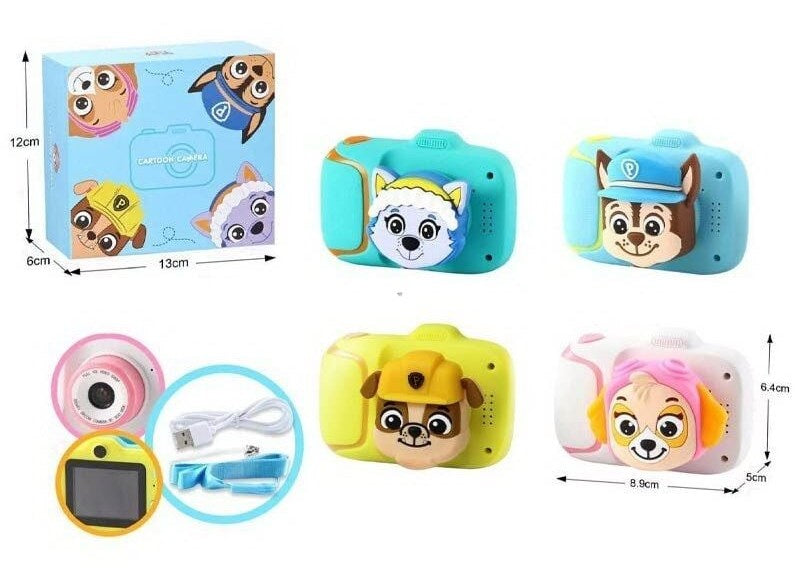XL-X11G-P1 Kids' Camera with Sound, Photos, Video, 3 Games & Charging Cable