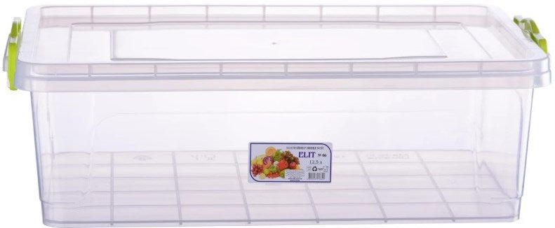 Al-Plastik No. 6 Flat Food Storage Container, 12.5 L