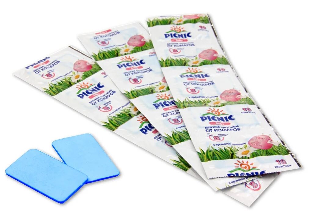 Picnic Baby Chamomile Kids Mosquito Repellent Plates, 10 pcs - Image 4