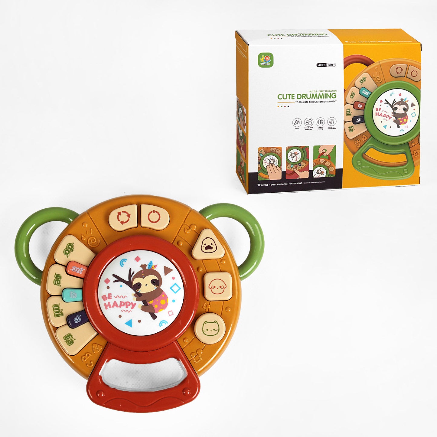 3039 Piano with Lights, 3 Modes, English Songs & Animal Sounds