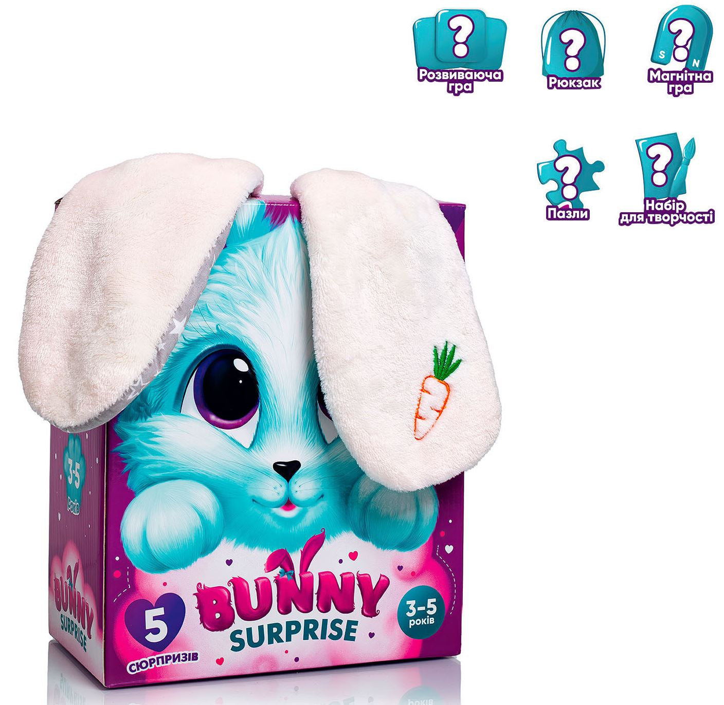 Vladi Toys VT8080-11 Bunny Surprise Board Game