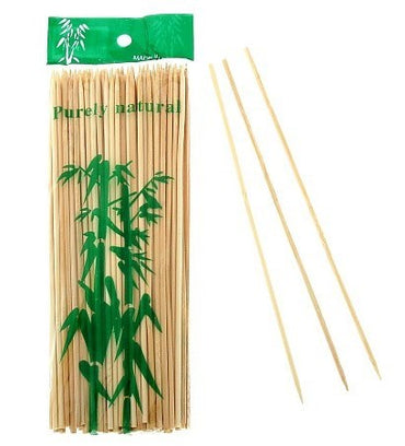 Wooden Skewers, 30 cm, 100 pcs - Image 2